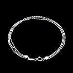 Load image into Gallery viewer, Japanese 3 Line Platinum Bracelet for Women JL PTB 664

