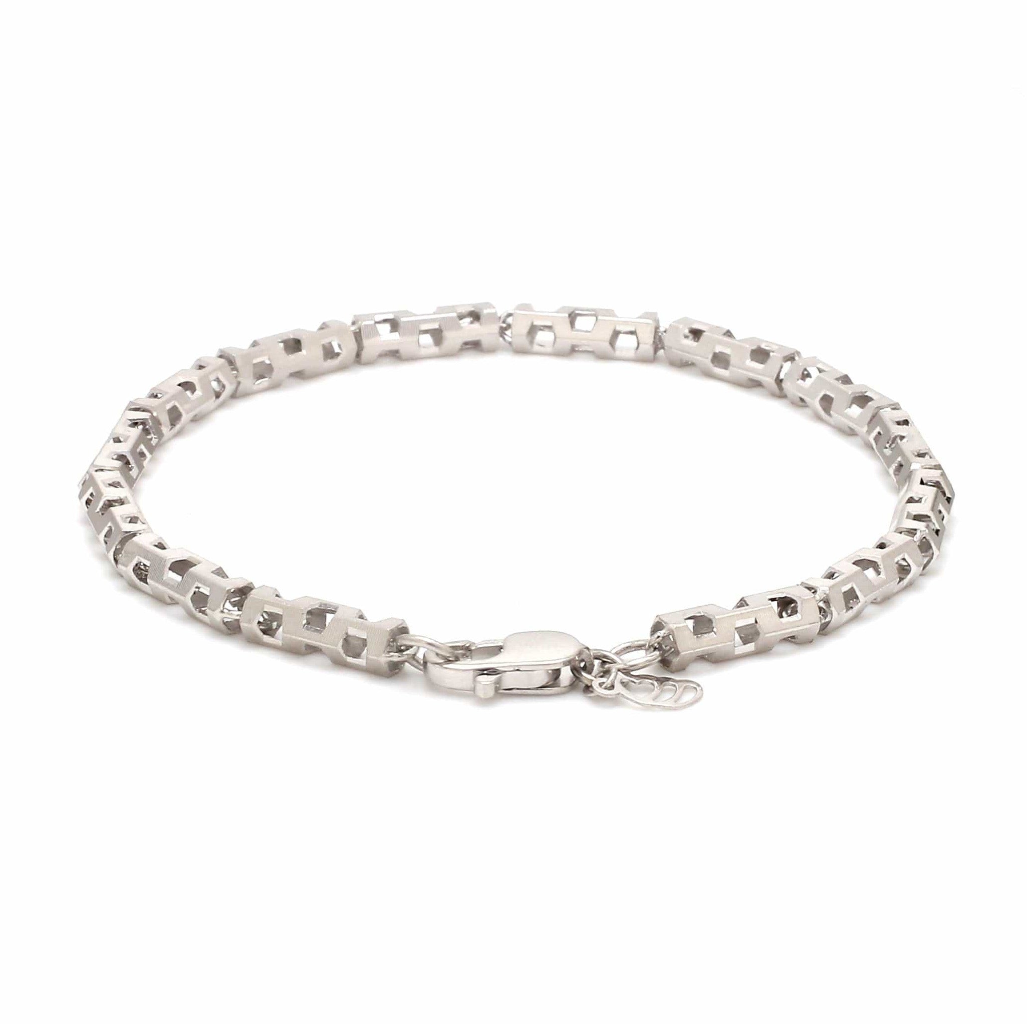 Japanese Designer Links Platinum Bracelet for men JL PTB 1154