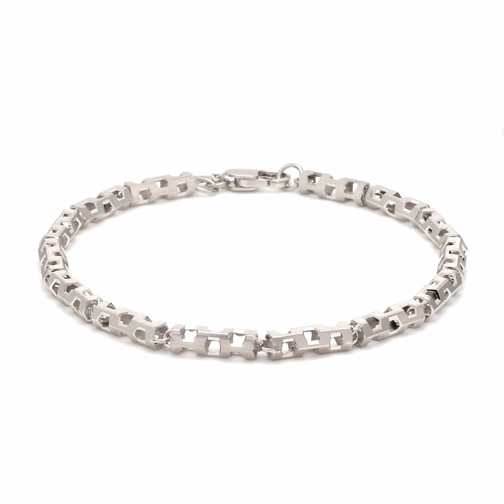 Japanese Designer Links Platinum Bracelet for men JL PTB 1154