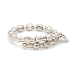 Load image into Gallery viewer, Flexible Platinum Ring with Diamond Cut Balls JL PT 961
