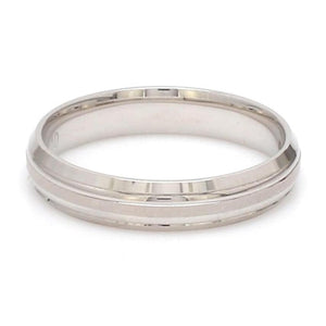 Japanese Platinum Couple Rings with Rainbow Finish JL PT 605