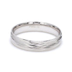 Load image into Gallery viewer, Japanese Platinum Couple Rings with Unique Shiny Texture JL PT 611
