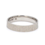 Load image into Gallery viewer, Japanese Platinum Love Bands with Dotted Texture JL PT 923

