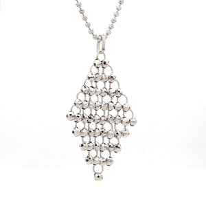 Limited Edition : Japanese Platinum Pendant with Diamond Cut Balls for Women JL PT P 181   Jewelove.US