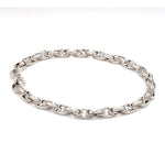 Load image into Gallery viewer, Linked Platinum Bracelet for Men JL PTB 687
