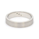 Load image into Gallery viewer, Matte Finish Platinum Love Bands with Slanting Lines JL PT 474
