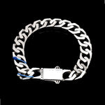 Load image into Gallery viewer, Men of Platinum | 10mm Double Side Heavy Bracelet for Men JL PTB 1378-Solid
