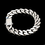 Load image into Gallery viewer, Men of Platinum | 12.25mm Double Side Heavy Bracelet for Men JL PTB 1374
