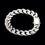 Load image into Gallery viewer, Men of Platinum | 12.25mm Double Side Heavy Bracelet for Men JL PTB 1374
