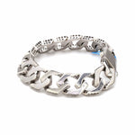 Load image into Gallery viewer, Men of Platinum | 14mm Double Side Heavy Bracelet for Men JL PTB 1379
