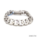 Load image into Gallery viewer, Men of Platinum | 14mm Double Side Heavy Bracelet for Men JL PTB 1379
