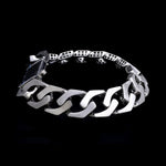 Load image into Gallery viewer, Men of Platinum | 14mm Double Side Heavy Bracelet for Men JL PTB 1379
