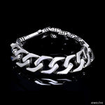 Load image into Gallery viewer, Men of Platinum | 14mm Double Side Heavy Bracelet for Men JL PTB 1379
