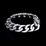 Load image into Gallery viewer, Men of Platinum | 14mm Double Side Heavy Bracelet for Men JL PTB 1379
