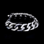 Load image into Gallery viewer, Men of Platinum | 14mm Double Side Heavy Bracelet for Men JL PTB 1379
