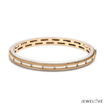 Load image into Gallery viewer, Men of Platinum| 7mm Platinum &amp; Rose Gold Bracelet for Men JL PTB 1215
