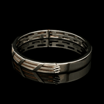 Load image into Gallery viewer, Men of Platinum| 7mm Platinum &amp; Rose Gold Bracelet for Men JL PTB 1209
