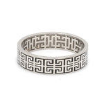 Load image into Gallery viewer, Men of Platinum | Black Enamel Classic Ring for Men JL PT 1396
