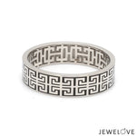 Load image into Gallery viewer, Men of Platinum | Black Enamel Classic Ring for Men JL PT 1396
