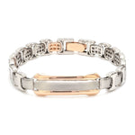 Load image into Gallery viewer, Men of Platinum | Bracelet with Rose Gold for Men JL PTB 786
