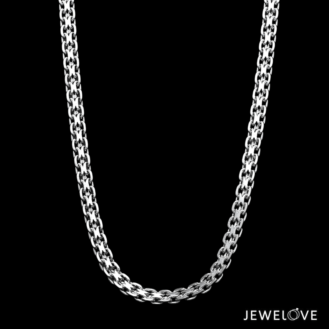 4.5mm Men of Platinum | Designer Platinum Chain for Men JL PT CH 1246   Jewelove.US