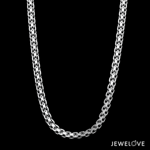 4.5mm Men of Platinum | Designer Platinum Chain for Men JL PT CH 1246   Jewelove.US