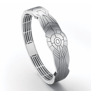 Men of Platinum | Heavy Engraved Platinum Bracelet JL PTB 654