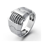 Load image into Gallery viewer, Men of Platinum | Heavy Platinum Ring for Men JL PT 685
