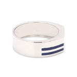 Load image into Gallery viewer, Heavy Platinum Ring for Men JL PT 1057
