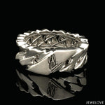 Load image into Gallery viewer, Men of Platinum | Heavy Ring for Men JL PT MSD 101
