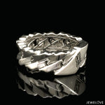 Load image into Gallery viewer, Men of Platinum | Heavy Ring for Men JL PT MSD 101
