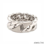 Load image into Gallery viewer, Men of Platinum | Heavy Ring for Men JL PT MSD 101
