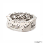 Load image into Gallery viewer, Men of Platinum | Heavy Ring for Men JL PT MSD 101

