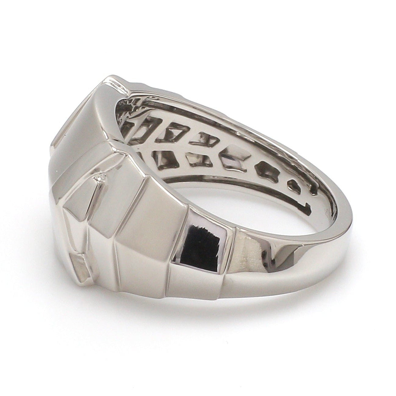 Men of Platinum | Heavy Samurai Platinum Ring JL PT 687