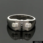 Load image into Gallery viewer, Men of Platinum | Platinum Black Diamond Ring for Men JL PT 1355-A
