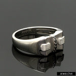 Load image into Gallery viewer, Men of Platinum | Platinum Black Diamond Ring for Men JL PT 1355-A

