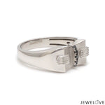 Load image into Gallery viewer, Men of Platinum | Platinum Black Diamond Ring for Men JL PT 1355-A
