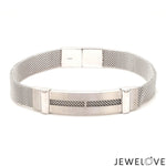 Load image into Gallery viewer, Men of Platinum | Platinum with White Gold Bracelet for Men JL PTB 813-A
