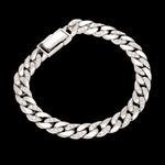 Load image into Gallery viewer, Men of Platinum | Platinum Diamond Cuban Bracelet JL PTB 1099
