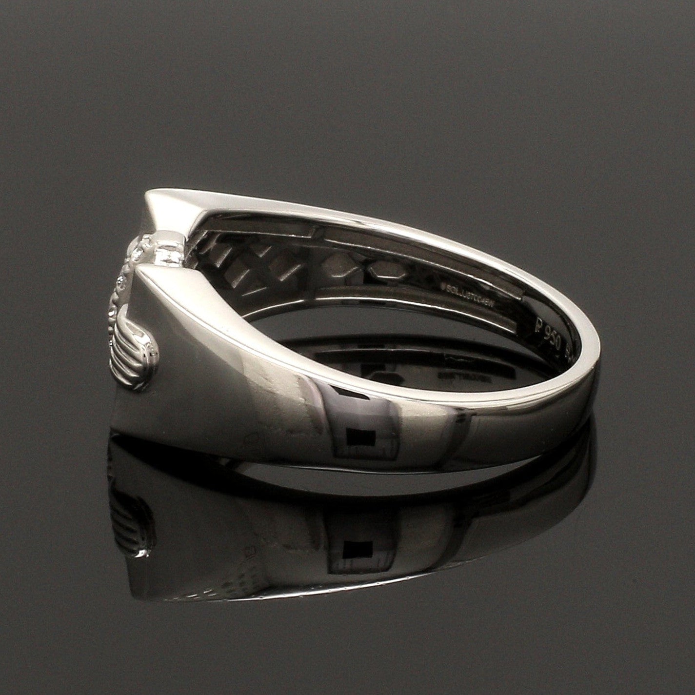 Men of Platinum | Platinum Diamond Ring for Men JL PT 1355