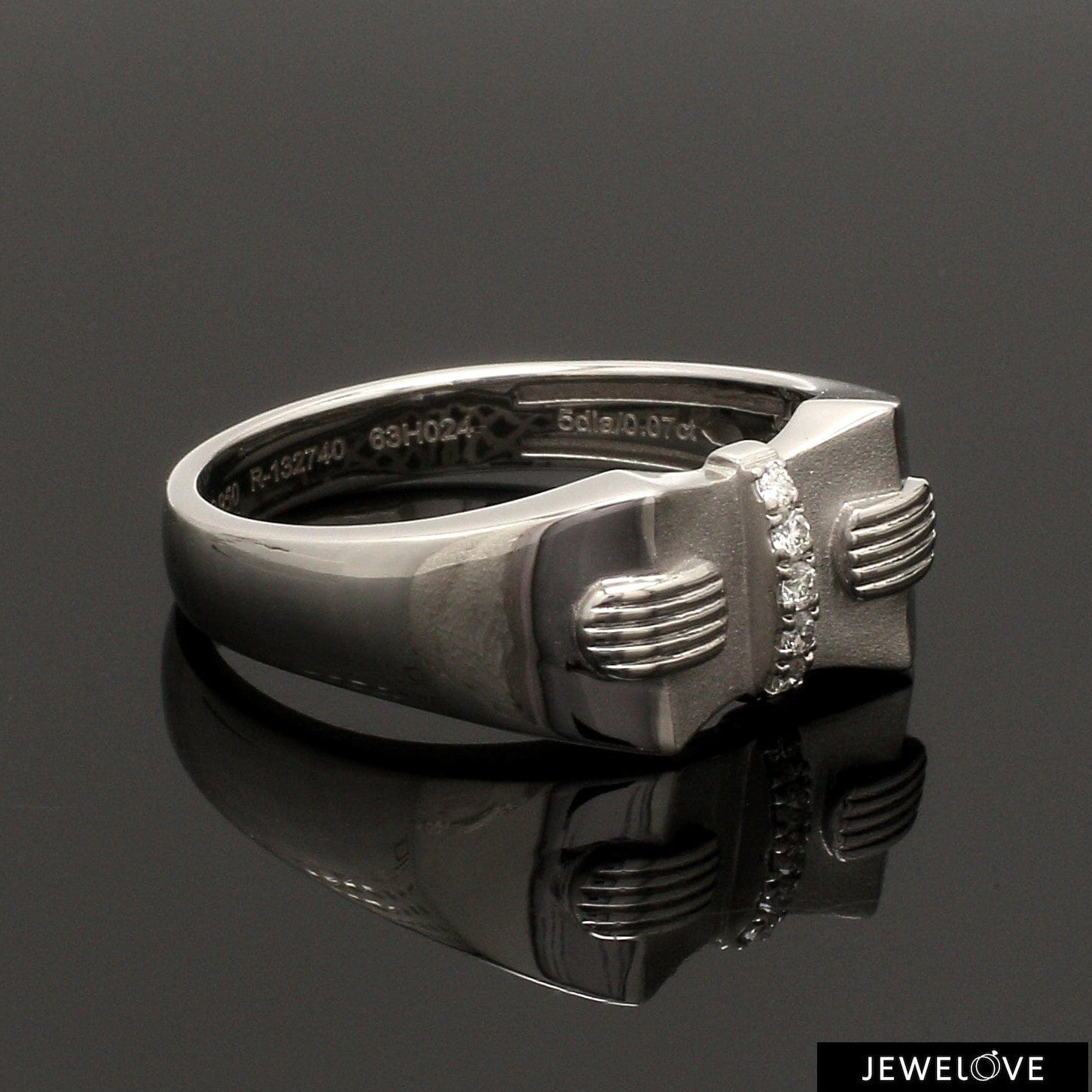 Men of Platinum | Platinum Diamond Ring for Men JL PT 1355