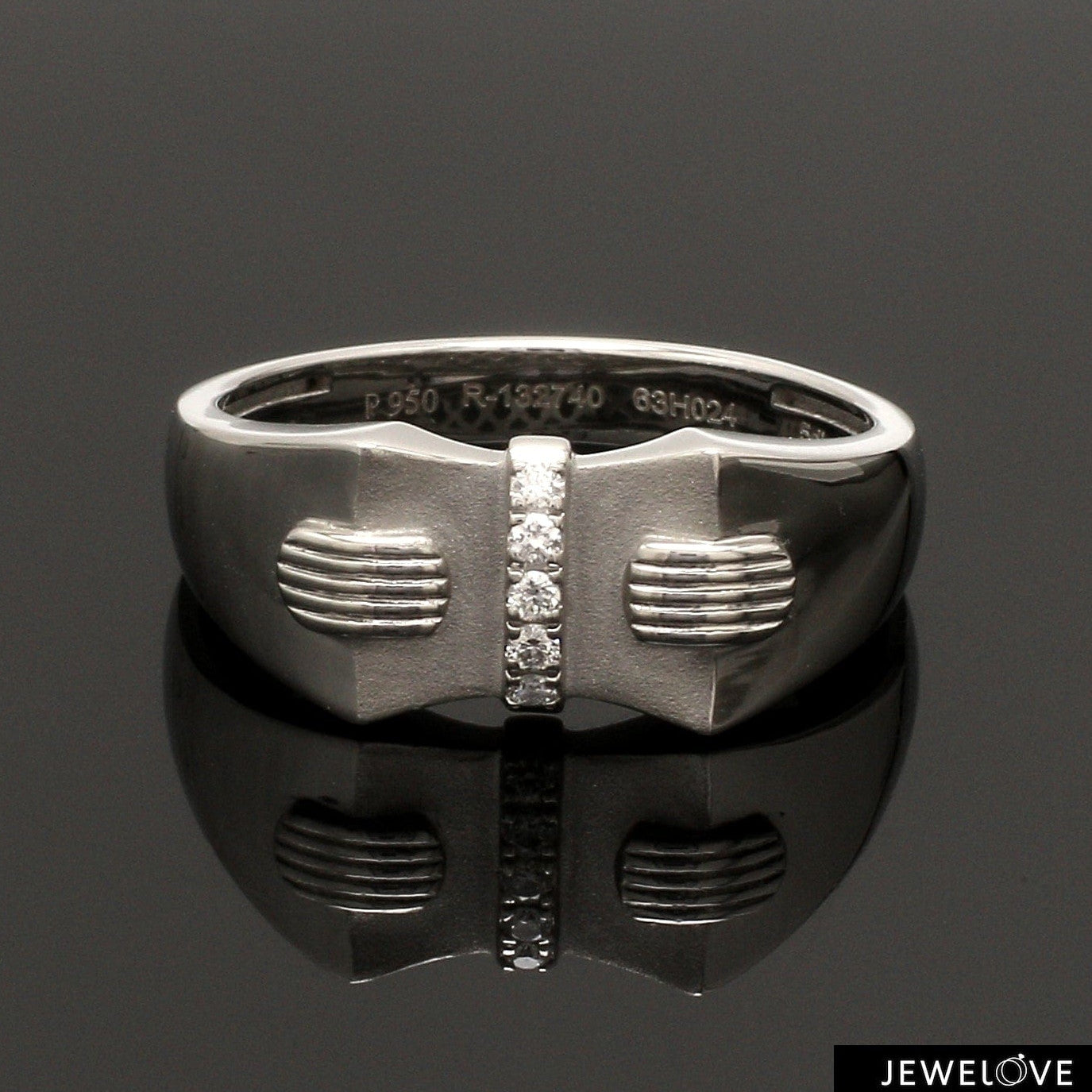 Men of Platinum | Platinum Diamond Ring for Men JL PT 1355