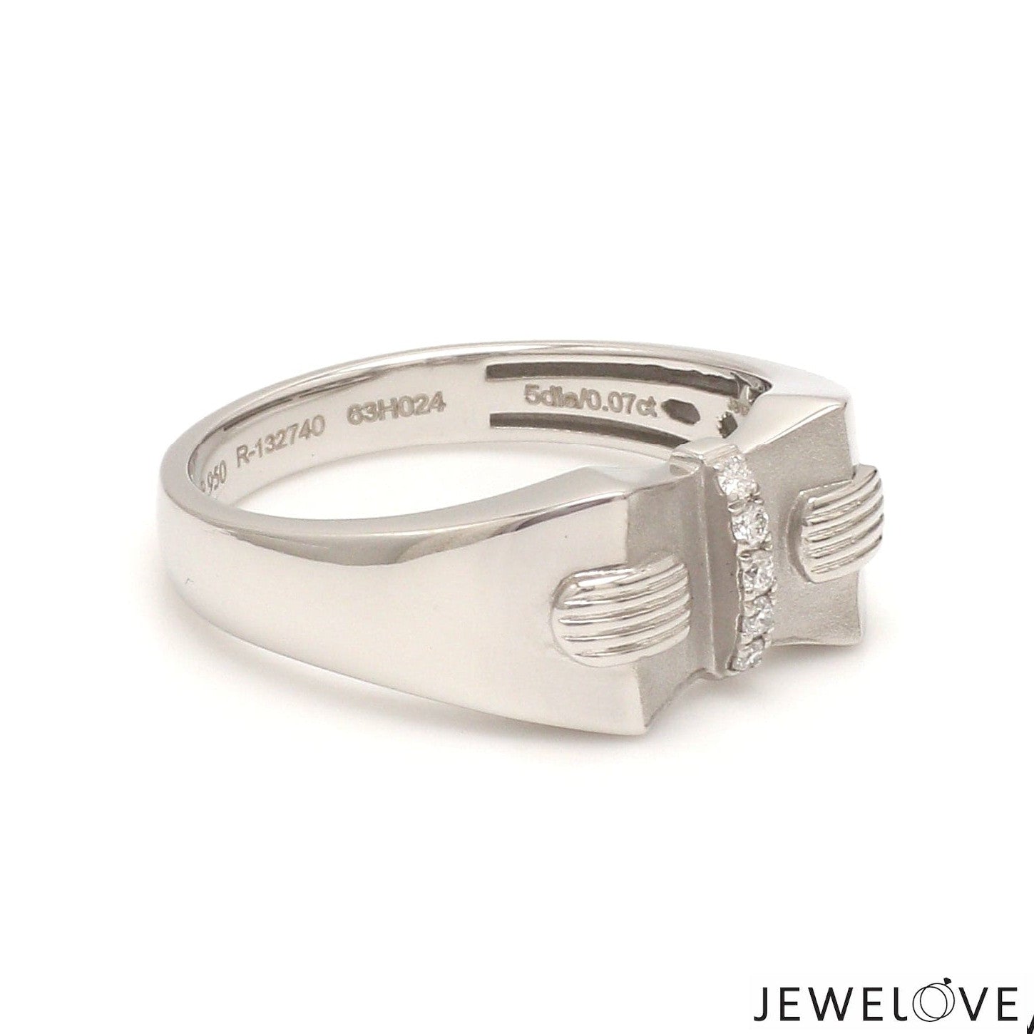 Men of Platinum | Platinum Diamond Ring for Men JL PT 1355