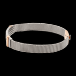 Load image into Gallery viewer, Men of Platinum| Platinum &amp; Rose Gold Bracelet for Men JL PTB 813
