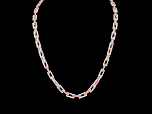 Men of Platinum | Pt + Rose Gold Chain for Men JL PT CH 0470