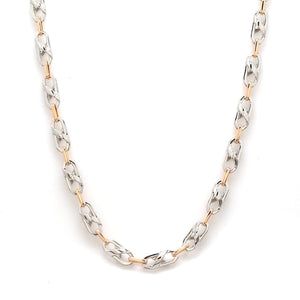 Men of Platinum | Pt + Rose Gold Chain for Men JL PT CH 1015