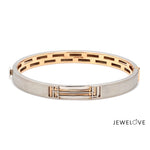 Load image into Gallery viewer, Men of Platinum | 7.5mm Rose Gold Bracelet for Men JL PTB 1203
