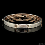 Load image into Gallery viewer, Men of Platinum | 7.5mm Rose Gold Bracelet for Men JL PTB 1203
