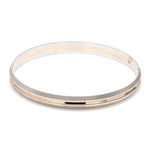 Load image into Gallery viewer, Men of Platinum | Rose Gold Fusion Kada with Unique Texture for Men JL PTB 737
