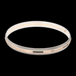 Load image into Gallery viewer, Men of Platinum | Rose Gold Fusion Kada with Unique Texture for Men JL PTB 737
